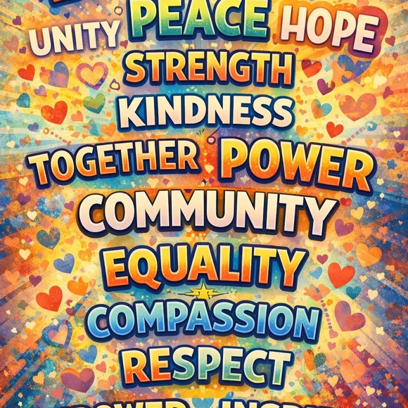 Accessories - Colorful Inspirational Poster